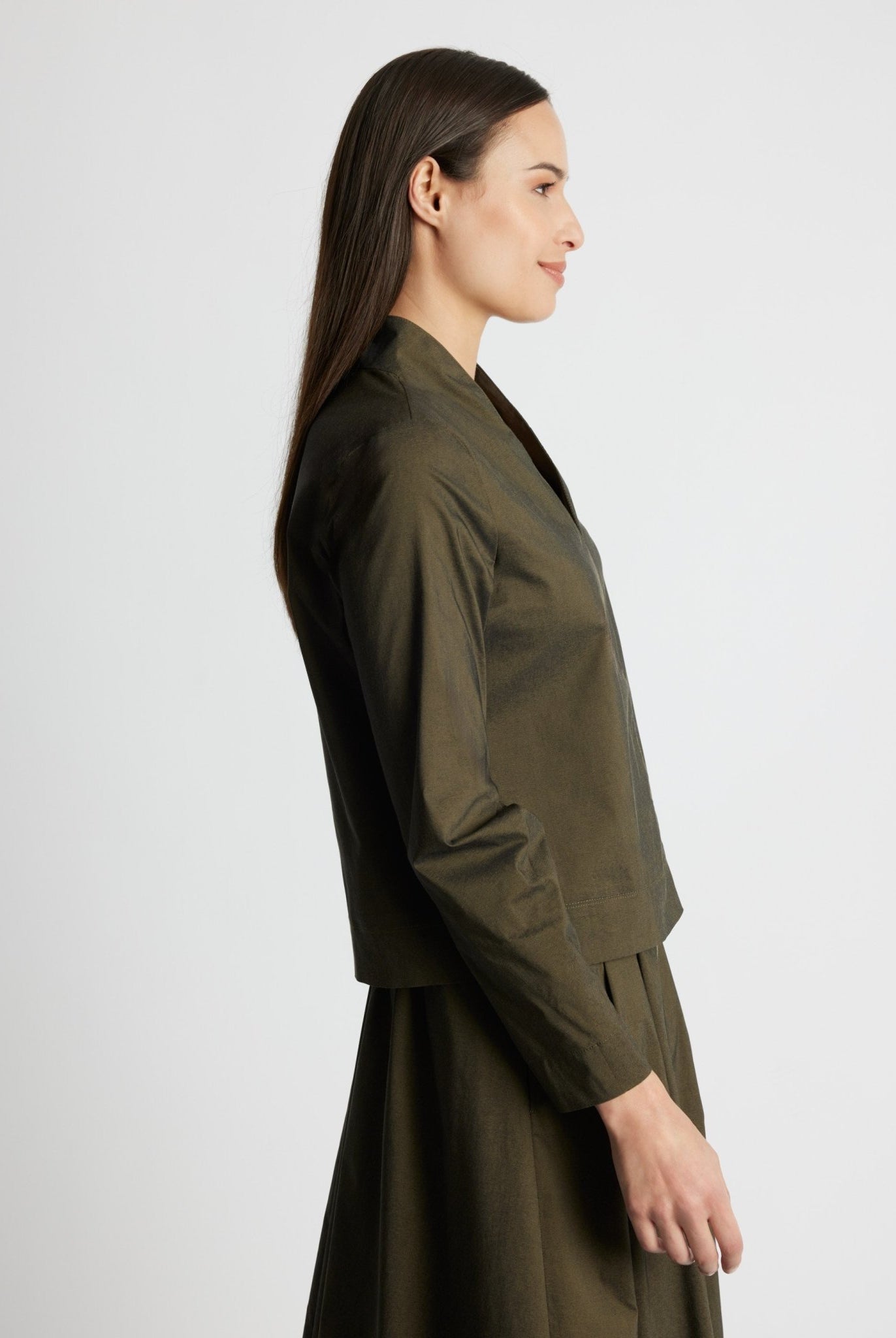 Gerade Bluse JIBRYX aus Viskose-Mix mit Stretch - FOX'S-Fashion
