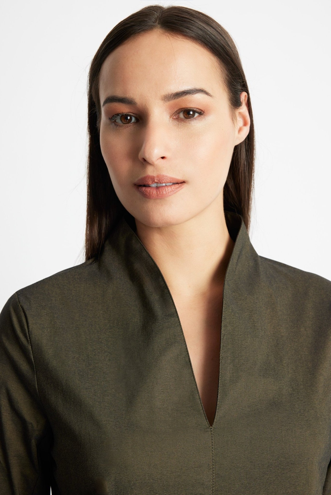 Gerade Bluse JIBRYX aus Viskose-Mix mit Stretch - FOX'S-Fashion