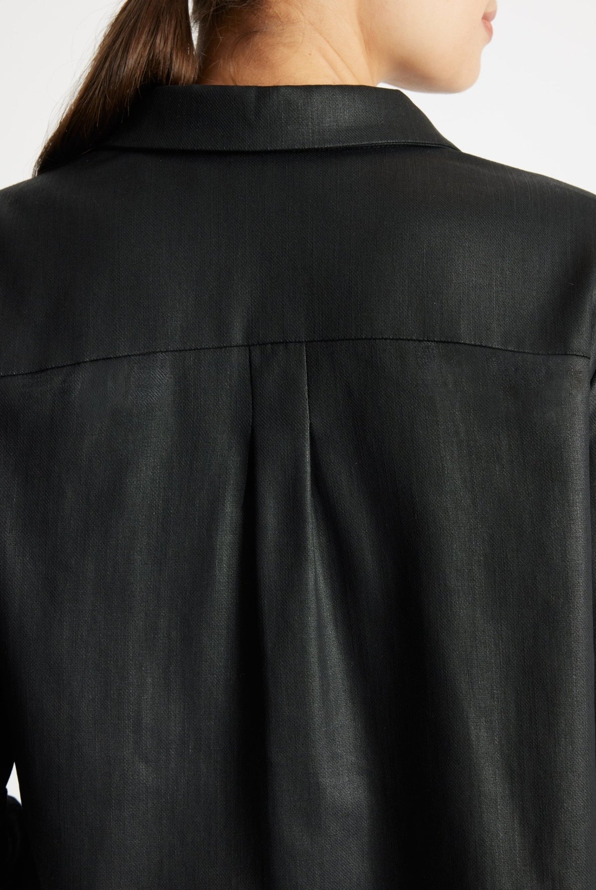 Gerade Hemdjacke ZANZIA aus 100 % Baumwolle - FOX'S-Fashion