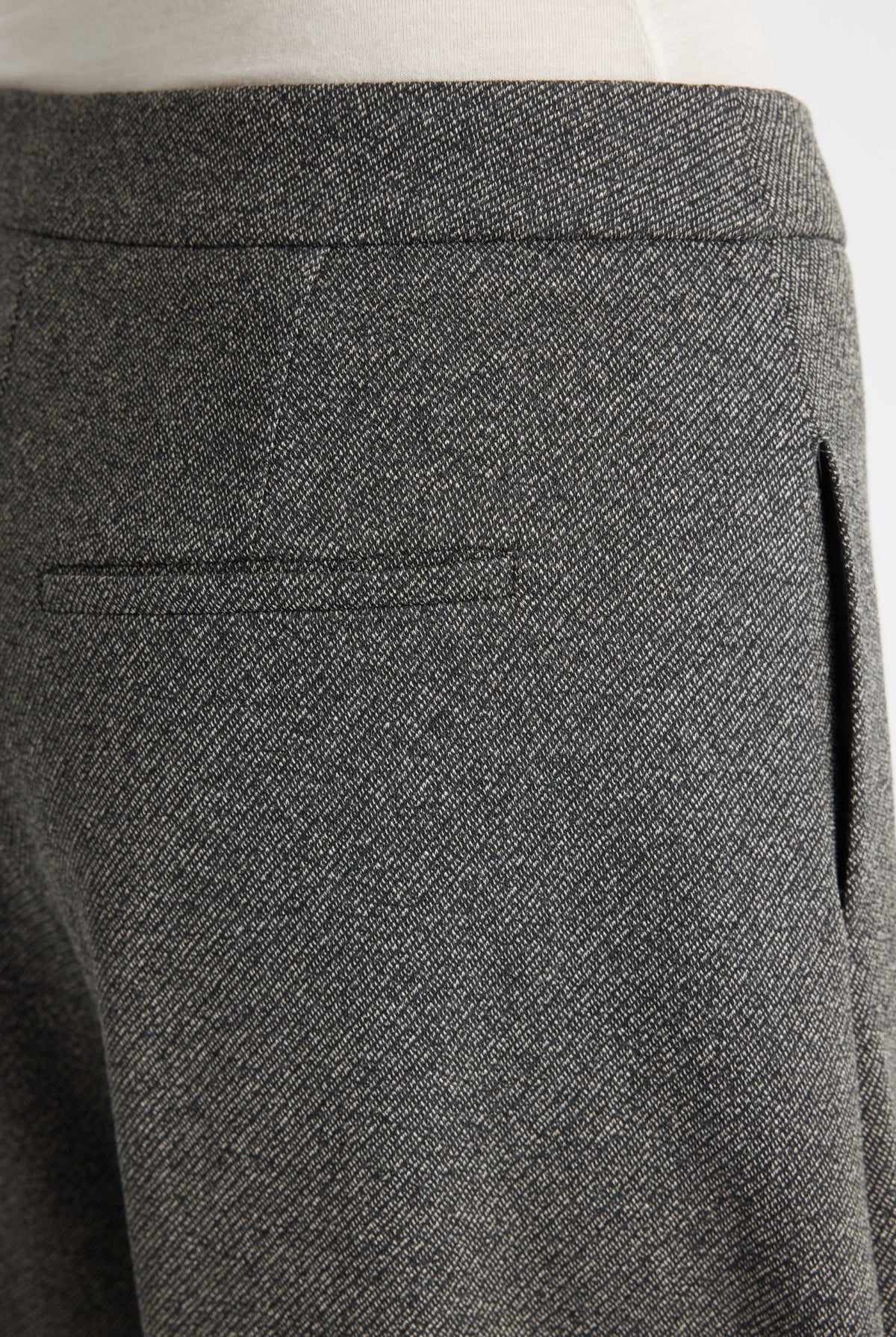 Hose WAHOSSA aus meliertem Viskose-Baumwoll-Mix im Barrel-Fit - FOX'S-Fashion
