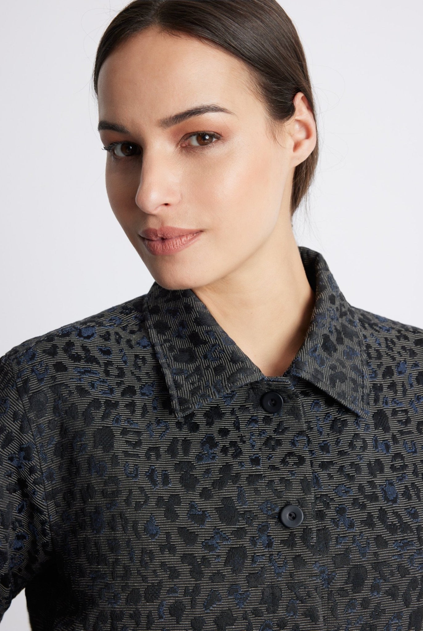 Kastige Jacke NIRATA aus Baumwoll-Mix - FOX'S-Fashion