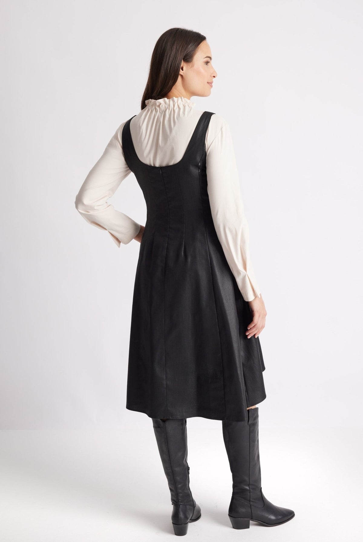 Kleid ZANSUI aus 100 % Baumwolle in A-Linie - FOX'S-Fashion