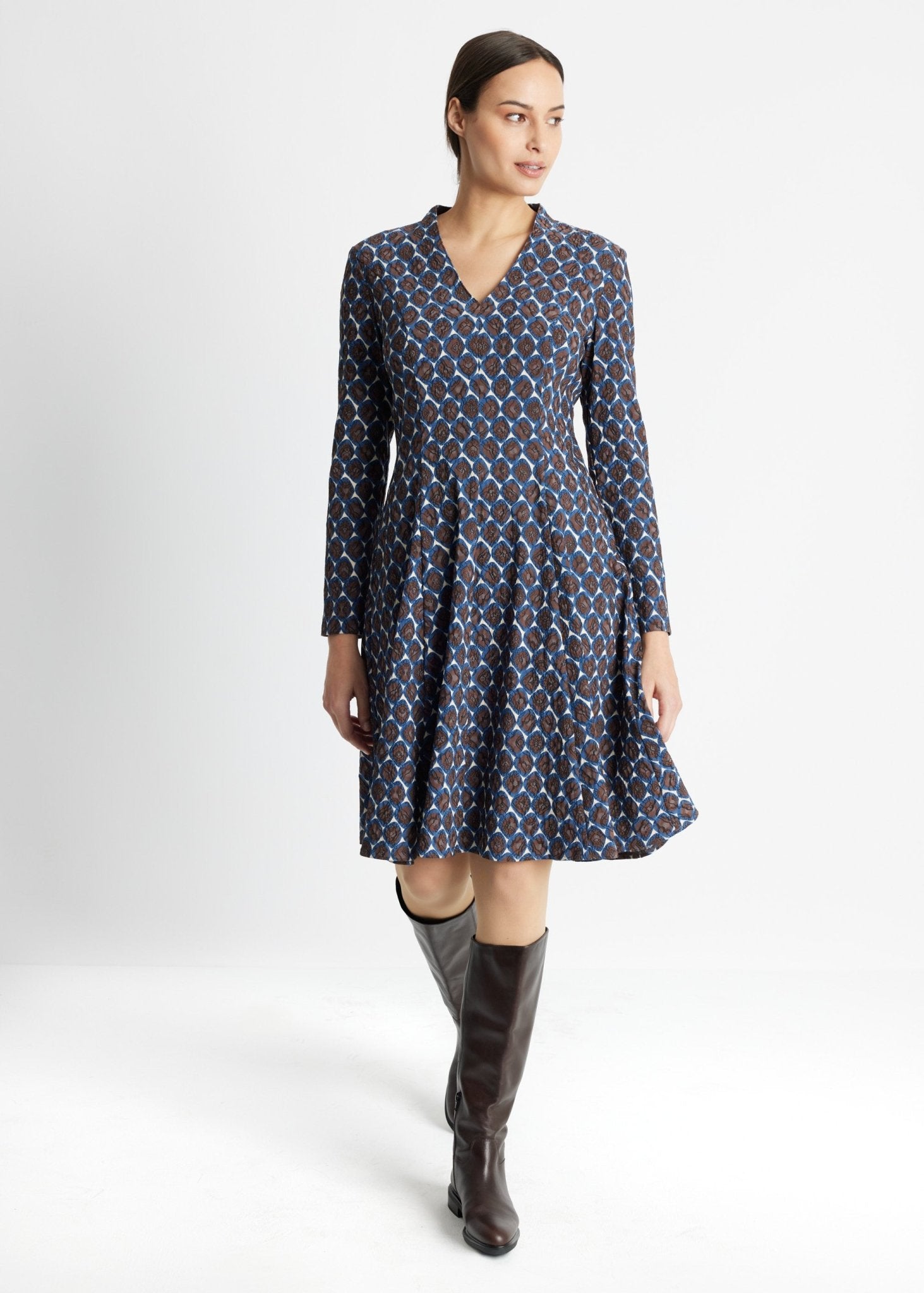 Kurzes Kleid ERAYSA aus Viskose-Mix - FOX'S-Fashion