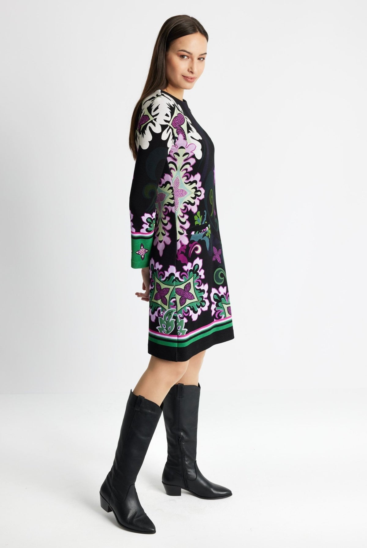 Kurzes Kleid REBICA aus Viskose-Mix in A-Linie - FOX'S-Fashion