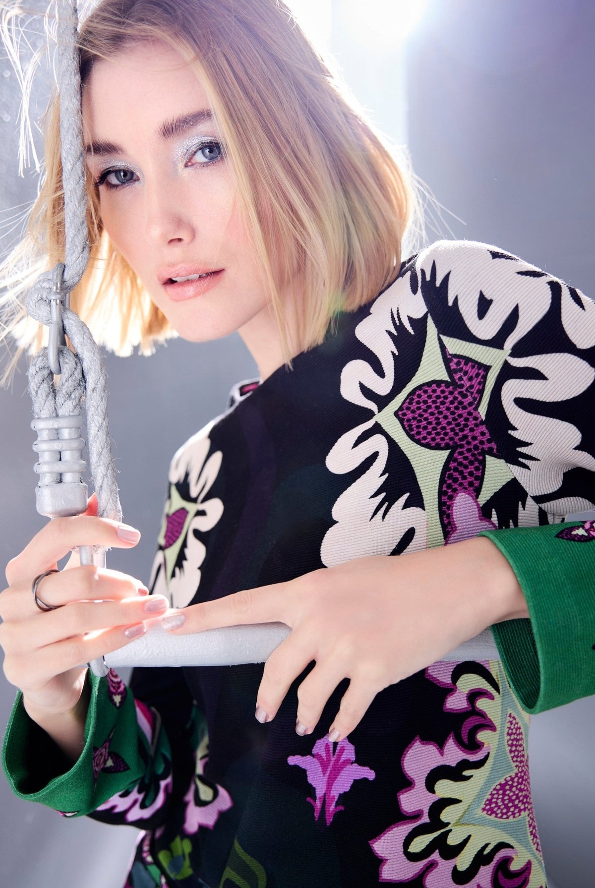Kurzes Kleid REBICA aus Viskose-Mix in A-Linie - FOX'S-Fashion