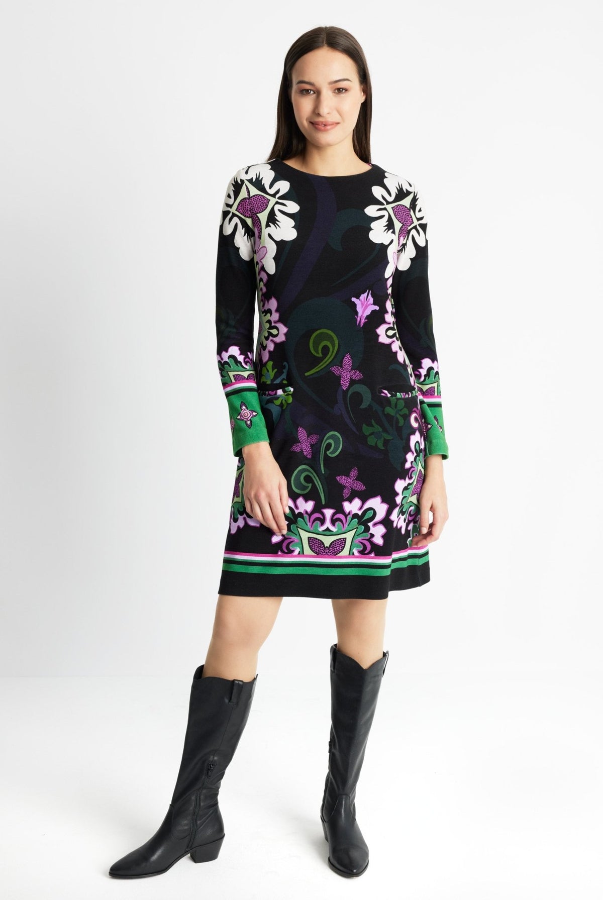 Kurzes Kleid REBICA aus Viskose-Mix in A-Linie - FOX'S-Fashion