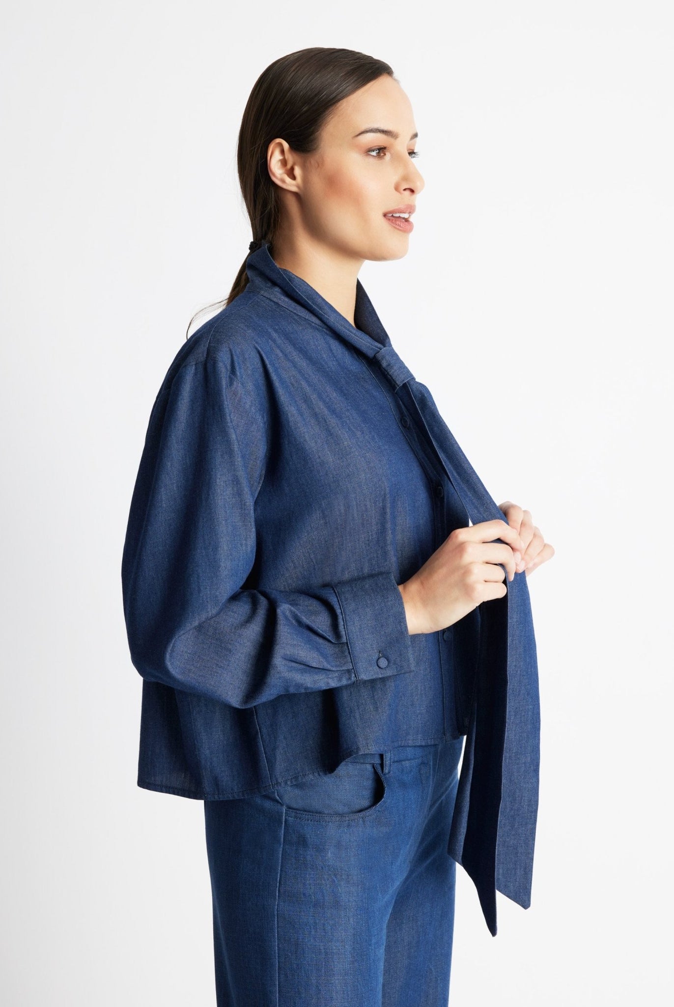 Legere Bluse NABLUES aus 100 % Baumwolle - FOX'S-Fashion