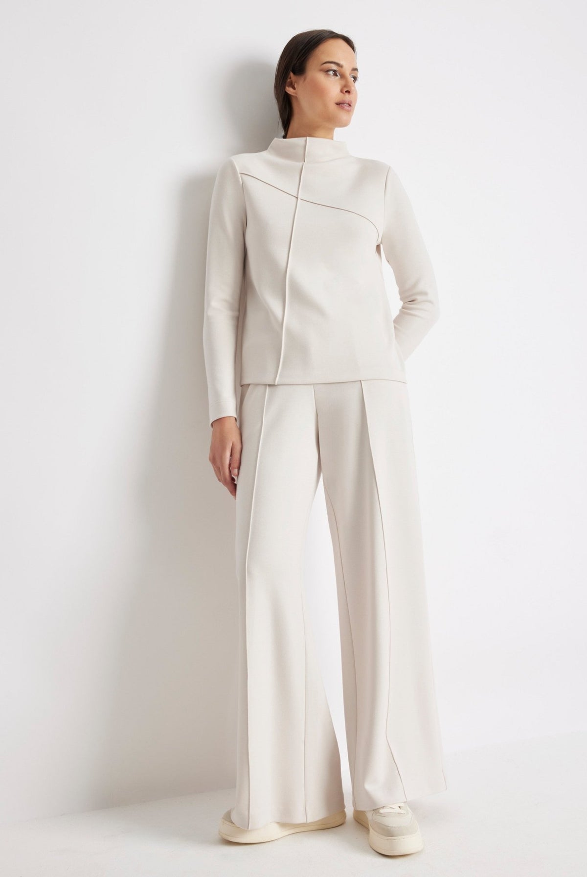 Legere Hose INANA aus Viskose-Mix mit Stretch - FOX'S-Fashion