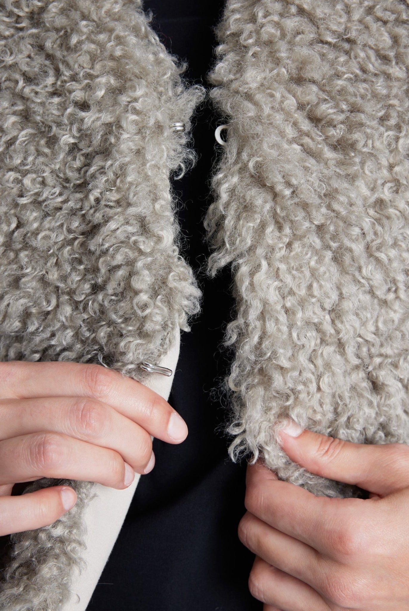 Legere Weste MUWI aus Teddystoff - FOX'S-Fashion
