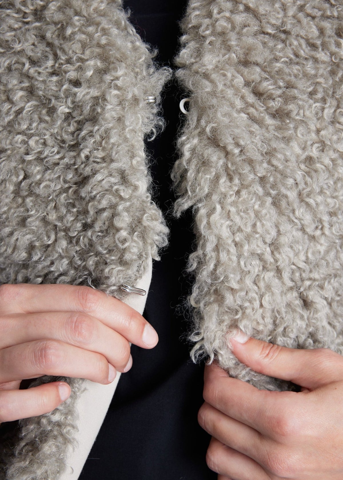 Legere Weste MUWI aus Teddystoff - FOX'S-Fashion