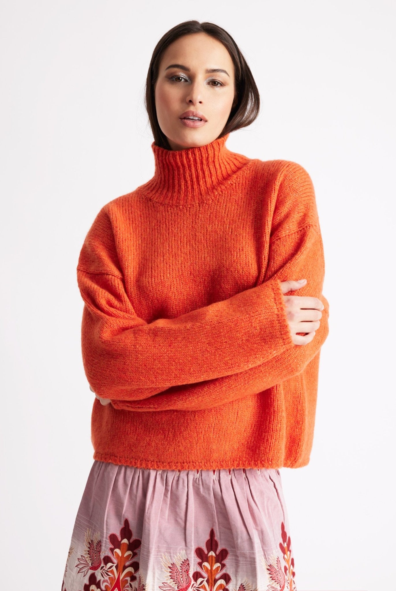 Legerer Strickpullover DEROLY aus Schurwolle - FOX'S-Fashion