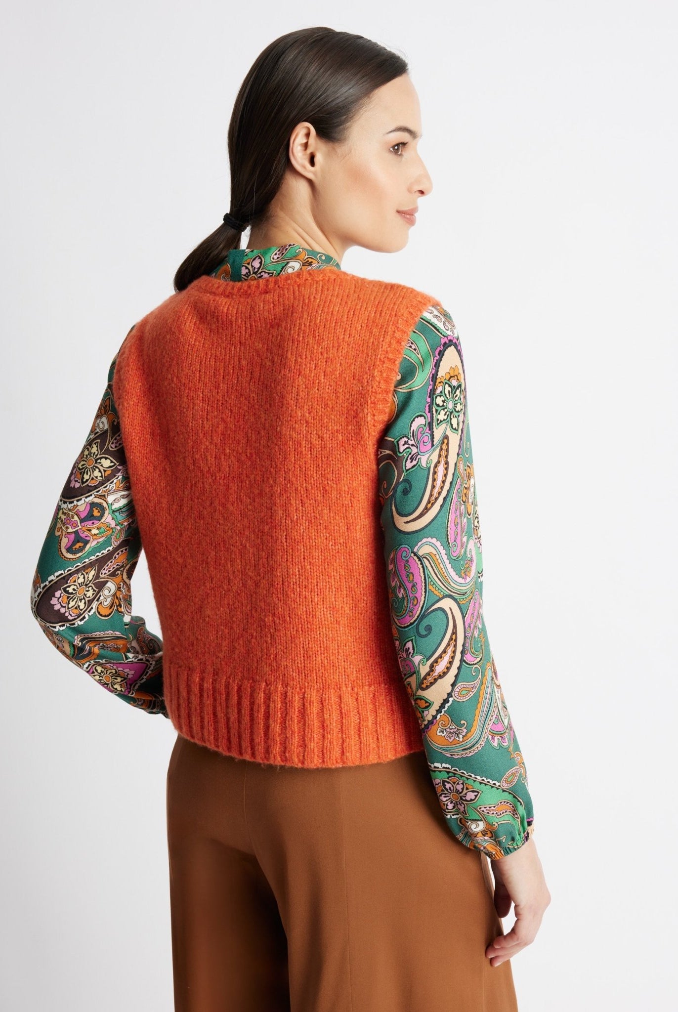 Legerer Strickpullunder DEPULI aus Schurwolle - FOX'S-Fashion