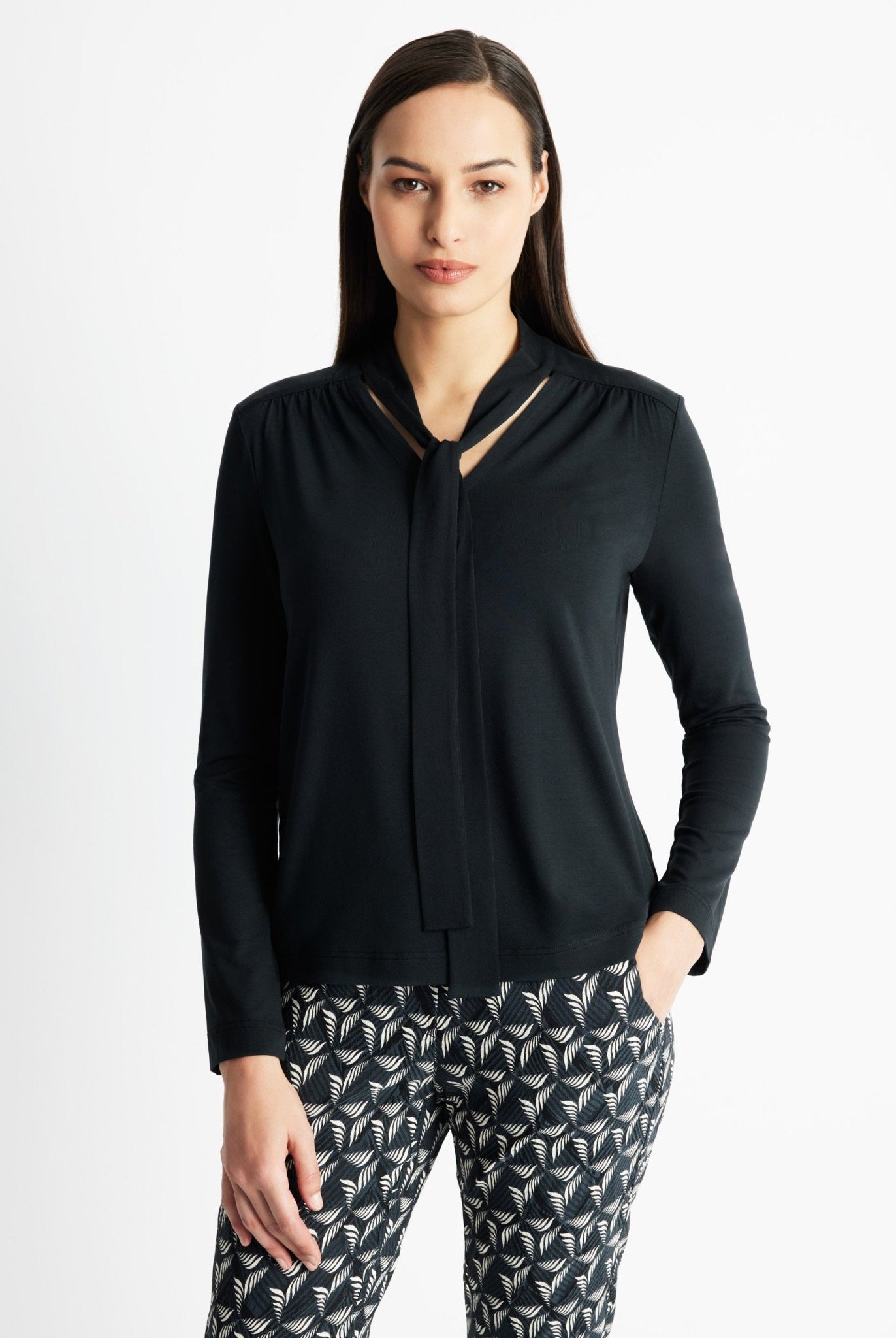 Legeres Shirt CELYNA aus softem Viskosejersey - FOX'S-Fashion