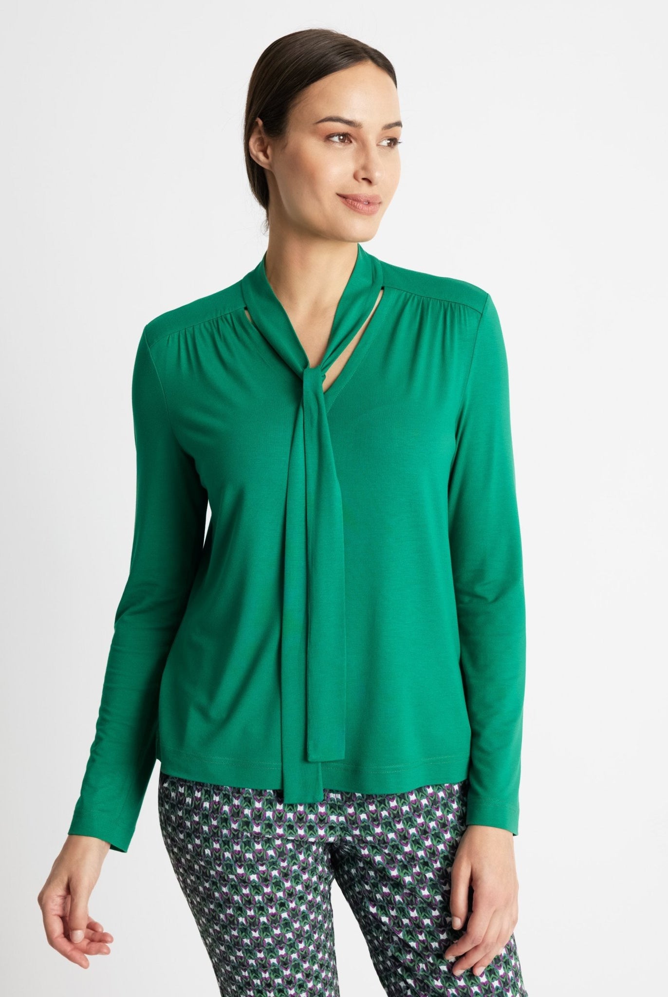 Legeres Shirt CELYNA aus softem Viskosejersey - FOX'S-Fashion