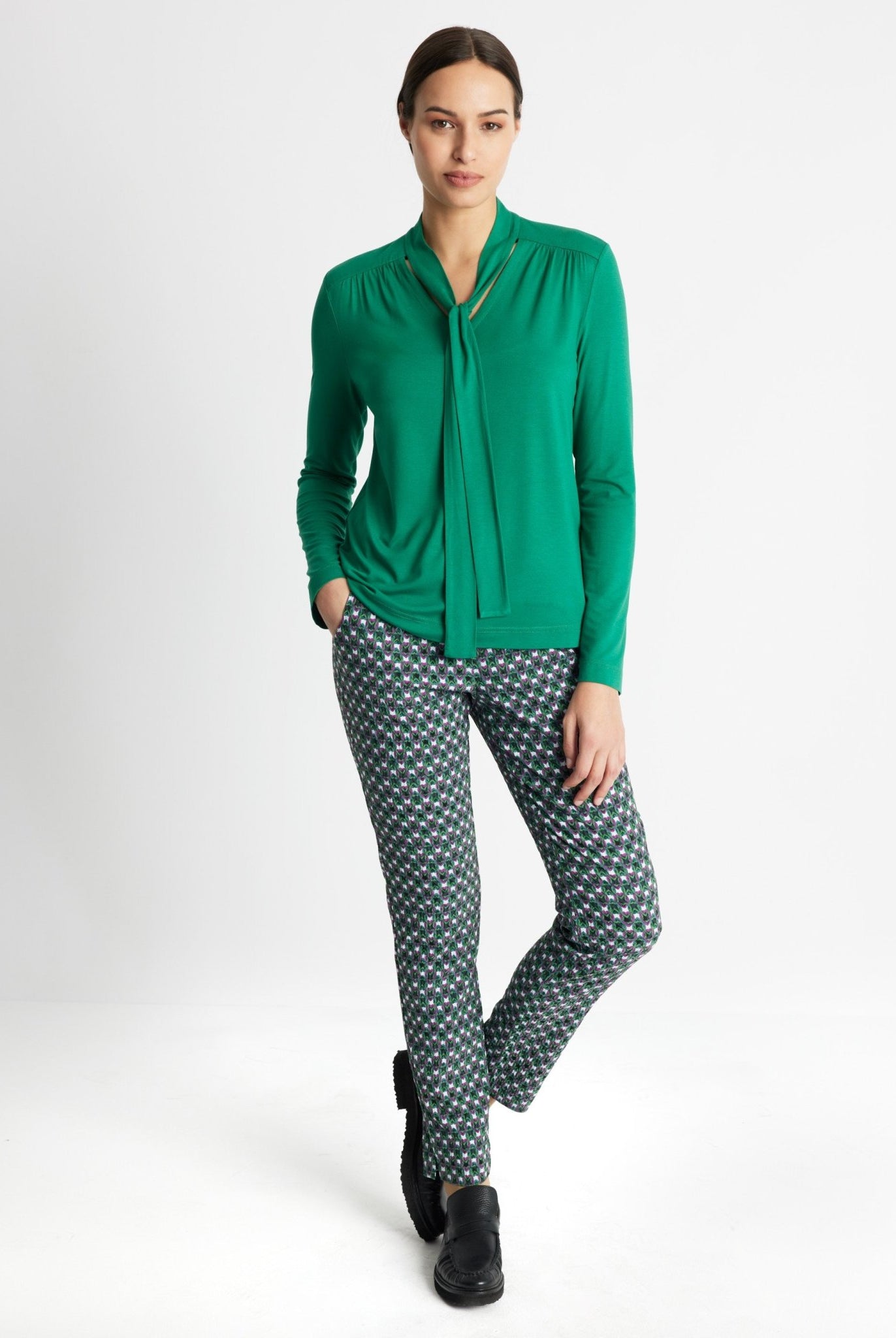 Legeres Shirt CELYNA aus softem Viskosejersey - FOX'S-Fashion