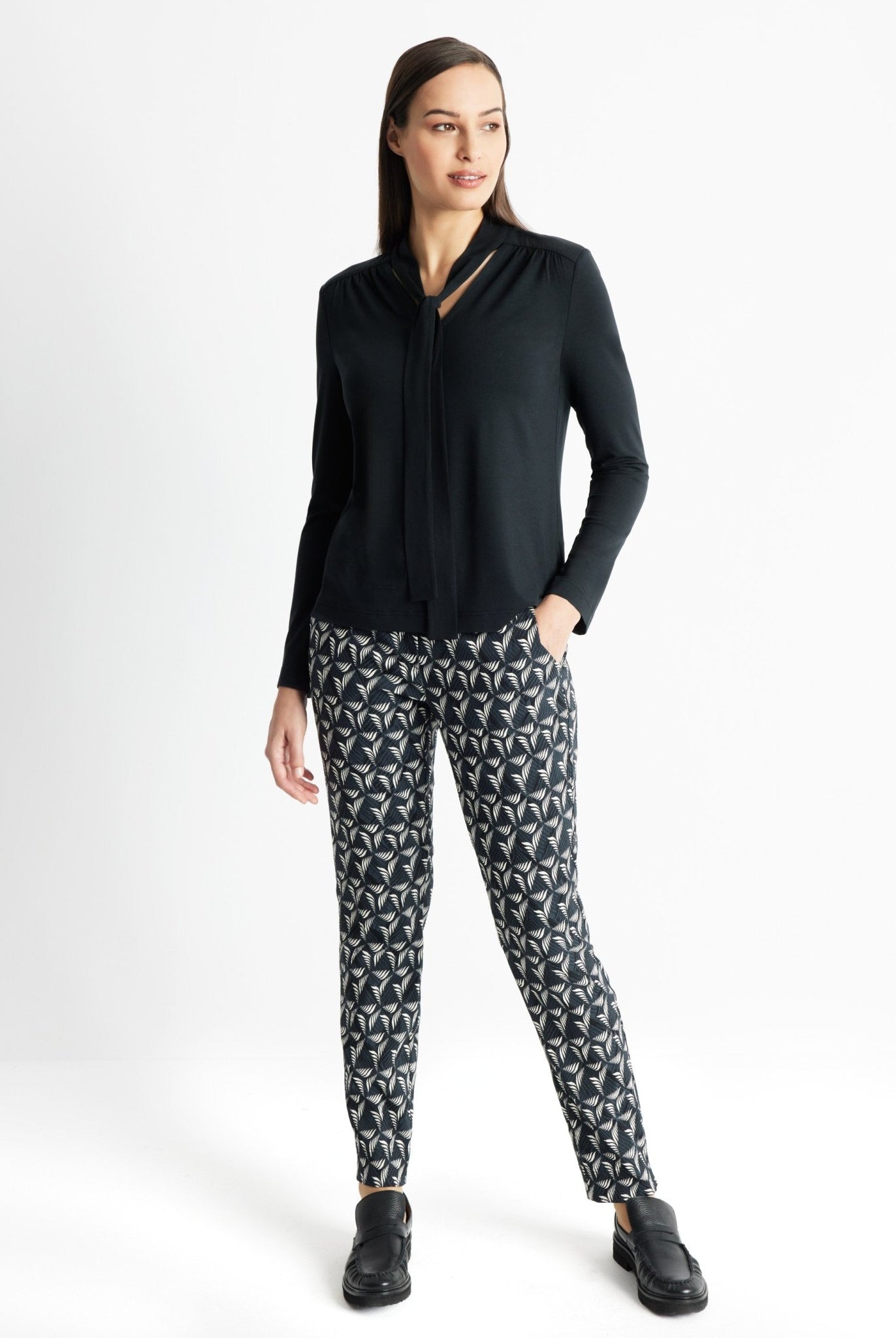 Legeres Shirt CELYNA aus softem Viskosejersey - FOX'S-Fashion