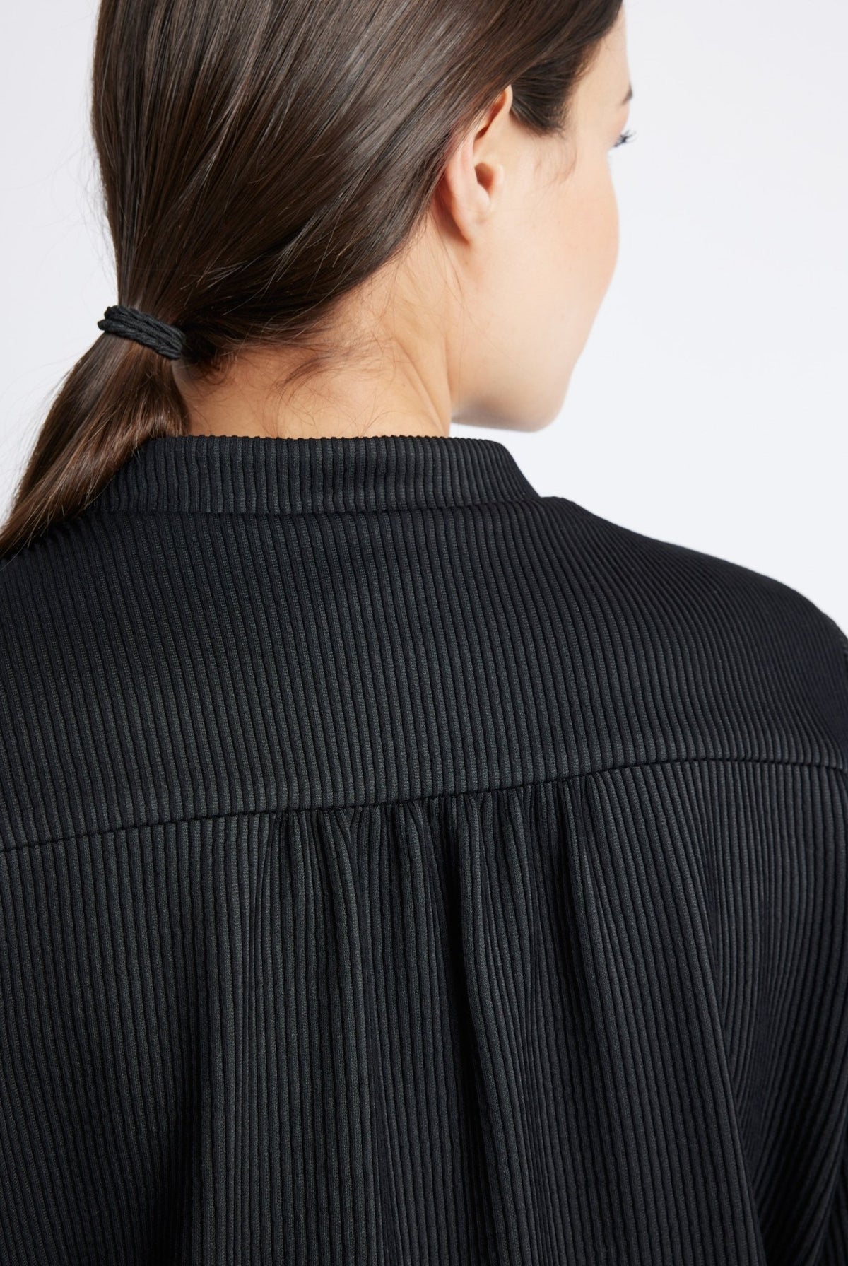 Legeres Shirt PYGMA aus fein geripptem Viskose-Mix - FOX'S-Fashion