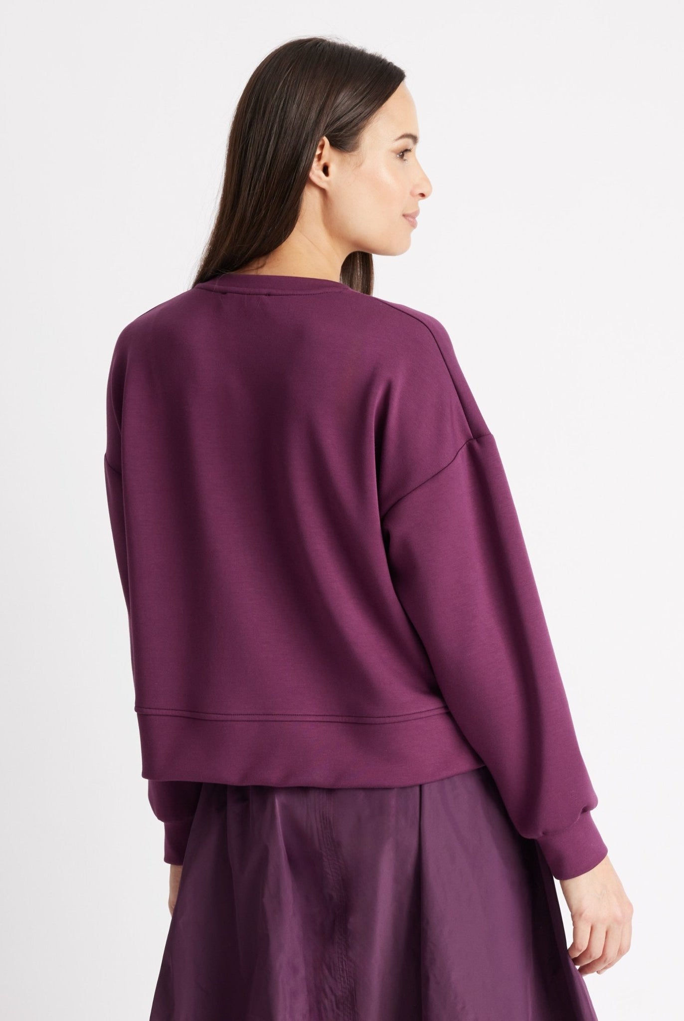 Legeres Sweatshirt NUPULI aus Viskose-Mix - FOX'S-Fashion