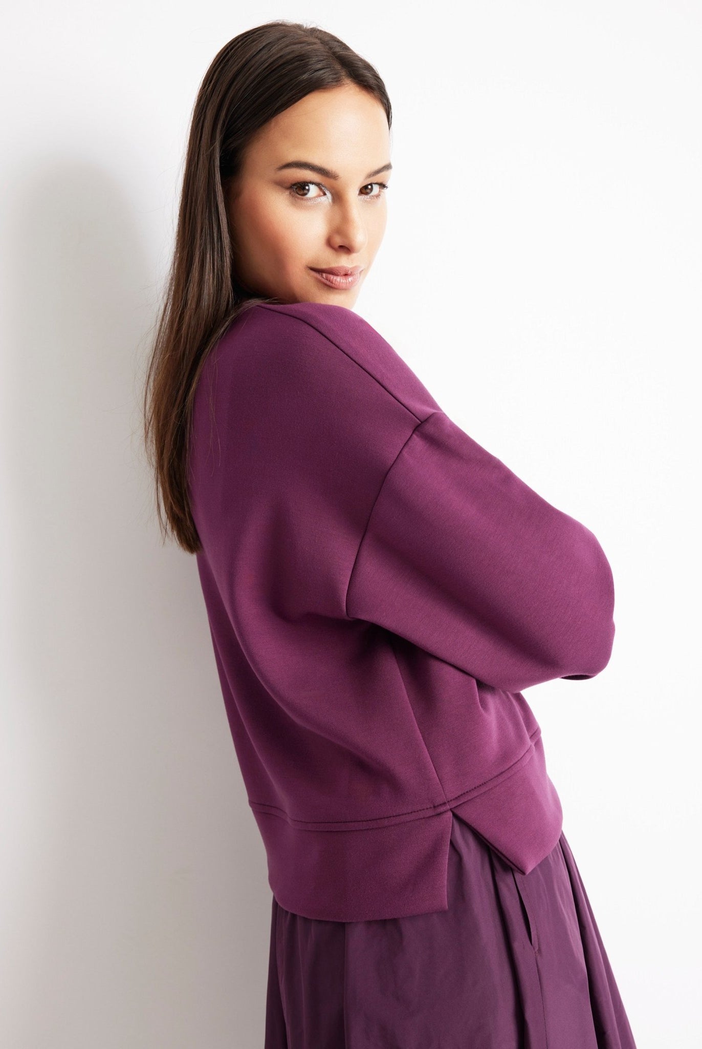 Legeres Sweatshirt NUPULI aus Viskose-Mix - FOX'S-Fashion