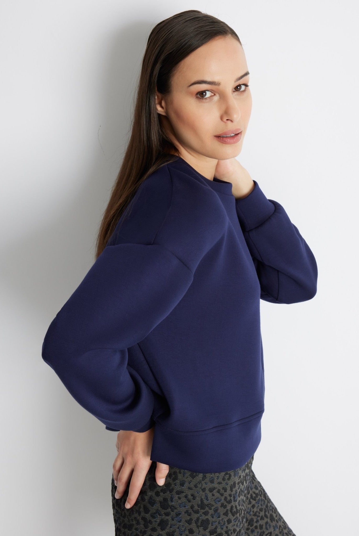 Legeres Sweatshirt NUPULI aus Viskose-Mix - FOX'S-Fashion