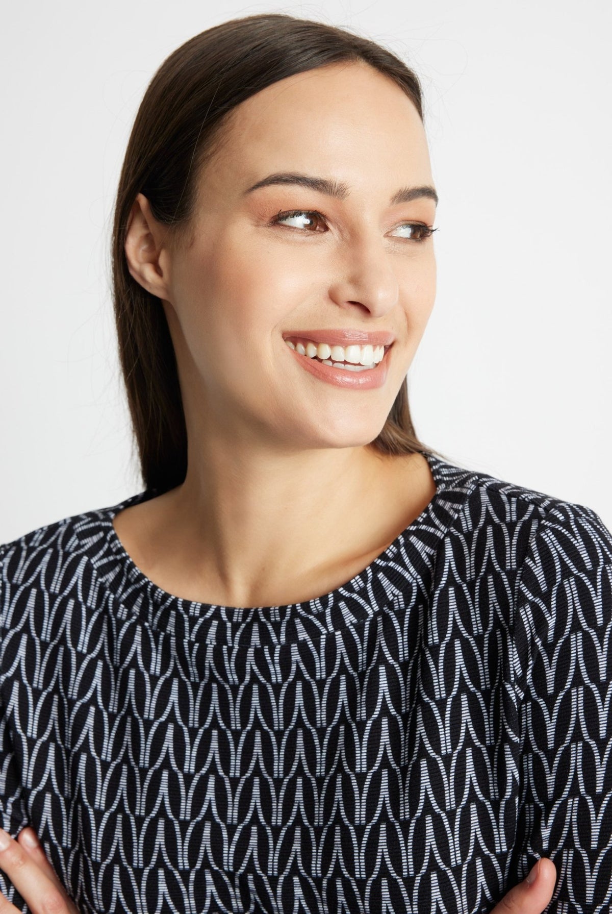 Leicht taillierter Pullover RAPULO aus Viskose-Mix - FOX'S-Fashion