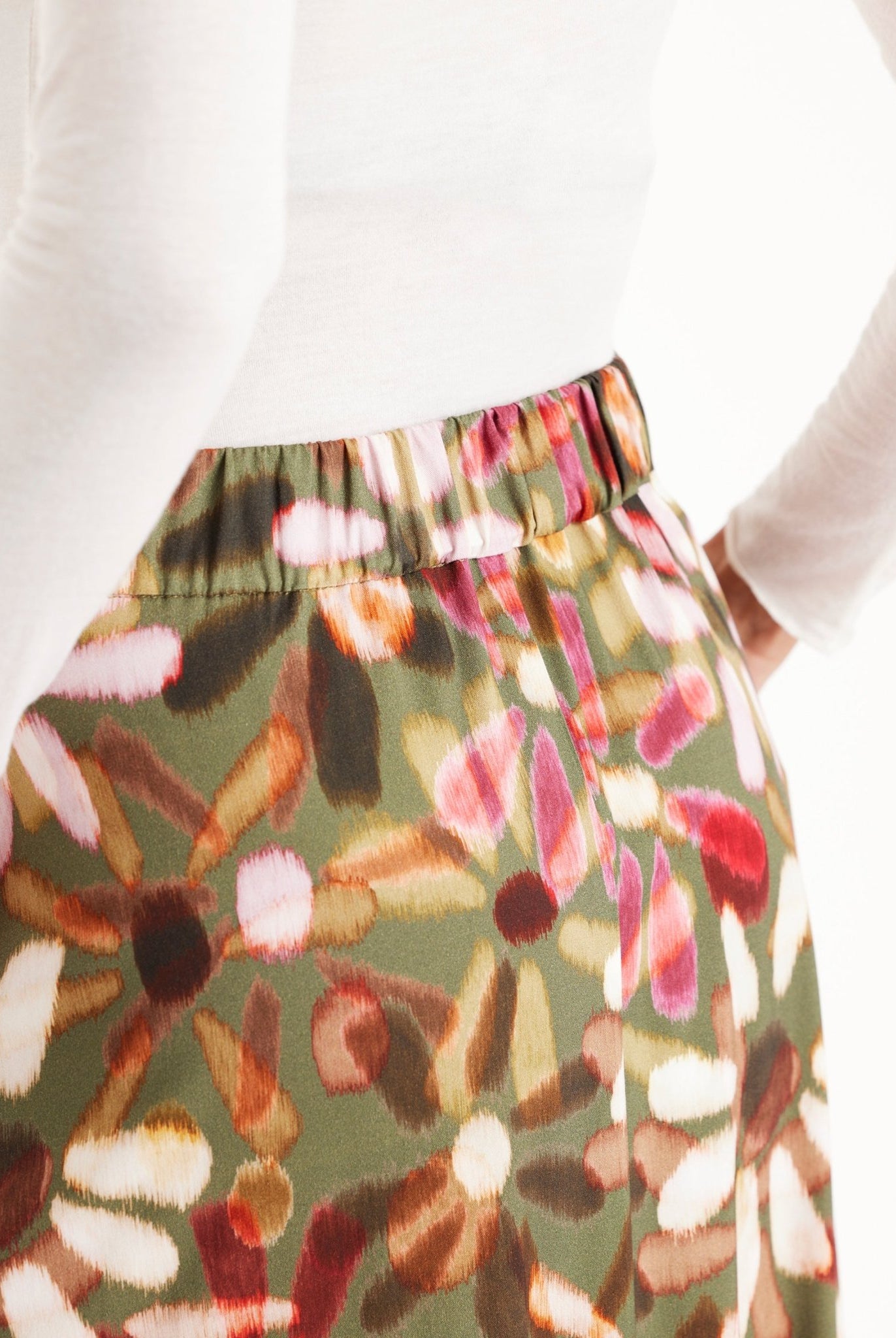 Midi - Rock NATYRO mit Eingrifftaschen - FOX'S - Fashion