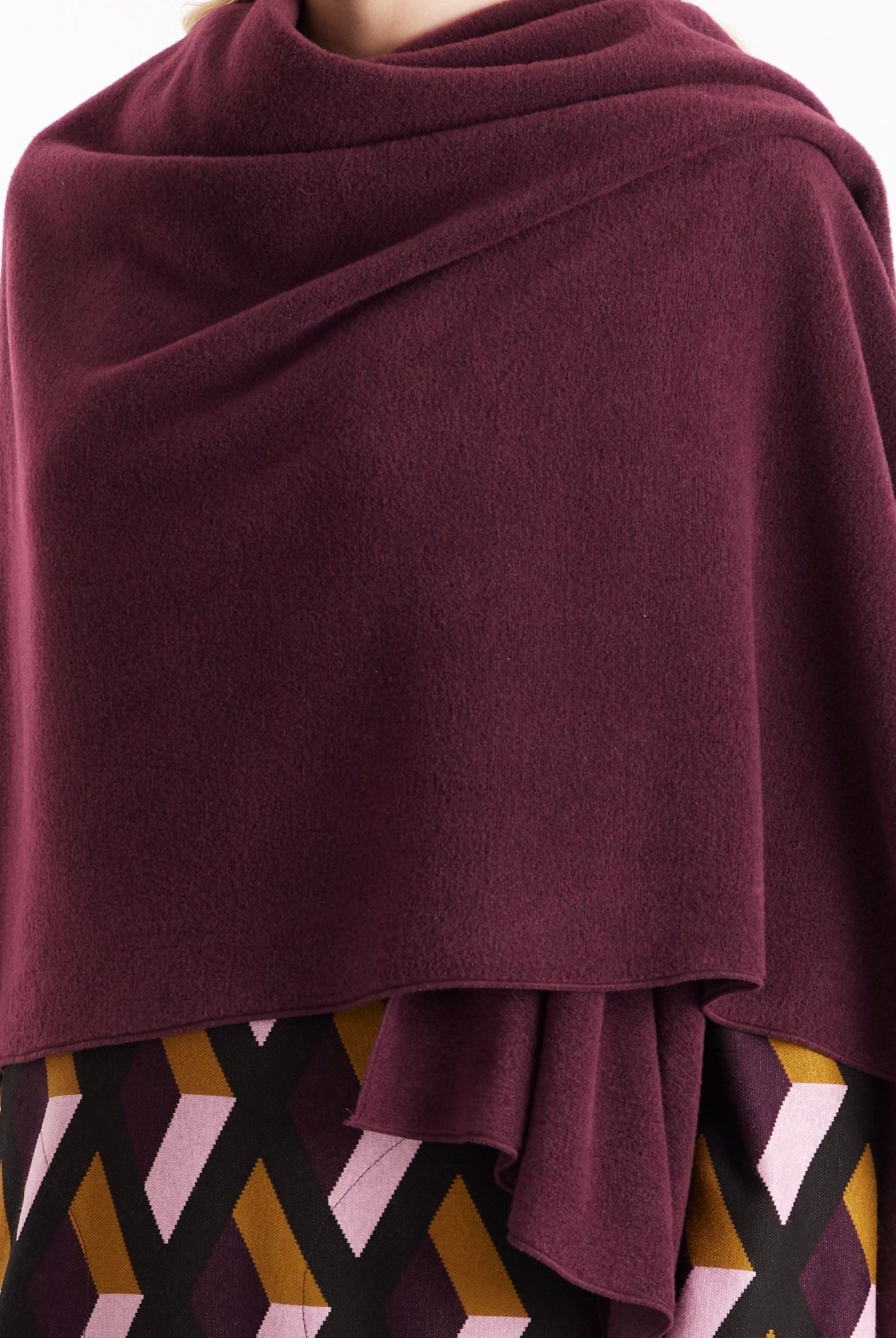Stola SUSTOLA in Dunkelrot