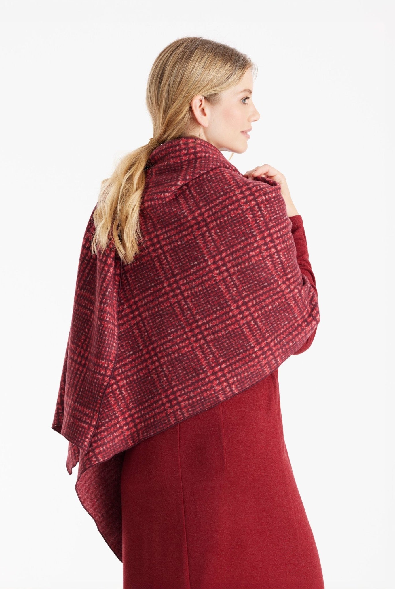 Stola SUSTOLA in Dunkelrot