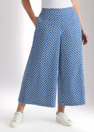 Weite Culotte DUKANA aus Bio - Baumwolle mit Gummibund - FOX'S - Fashion