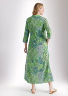 Gerades Midi - Kleid WOTALI aus Viskose - FOX'S - Fashion
