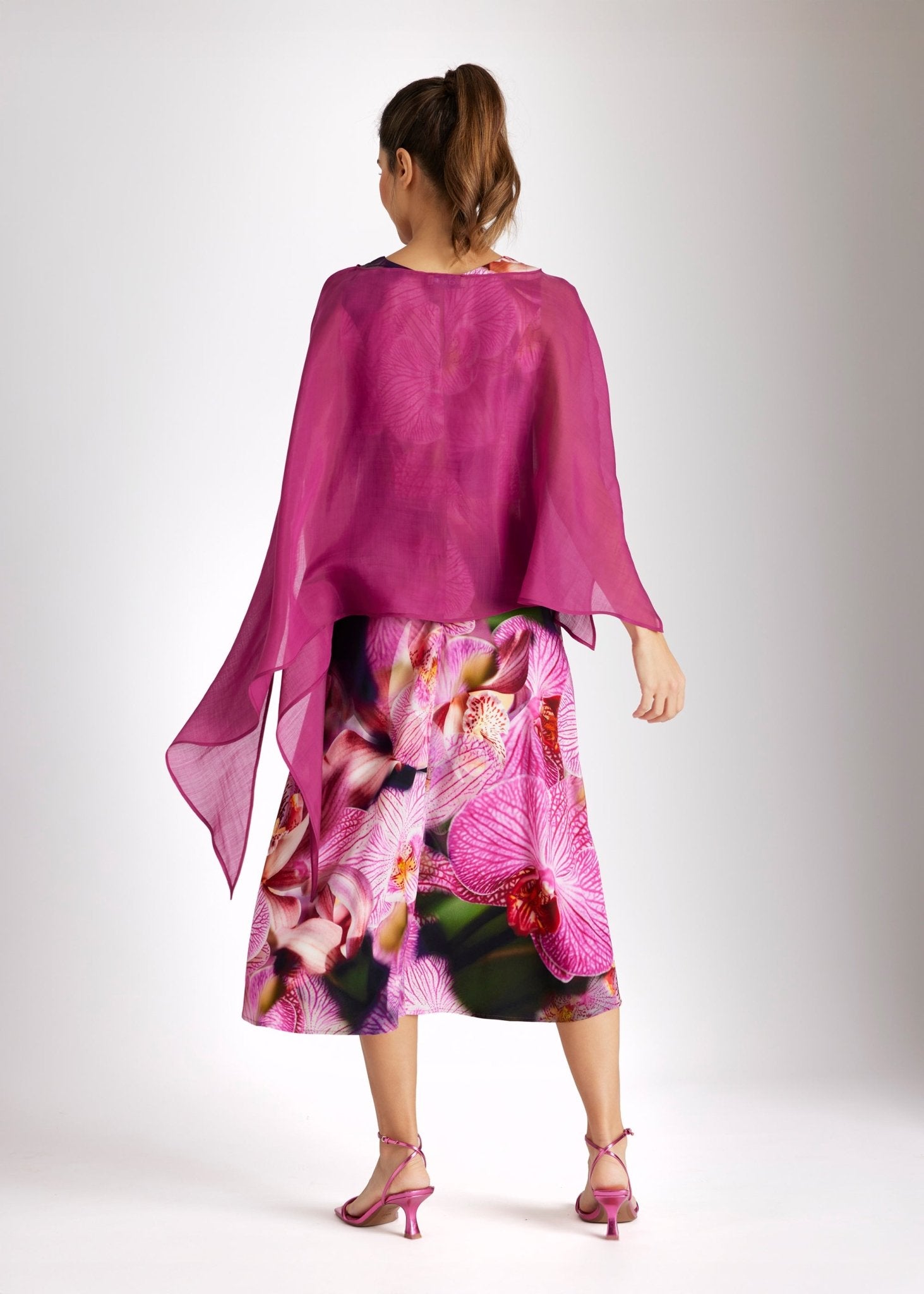 Asymmetrisches Sommercape NESTOLIA aus Tencel - Mix - FOX'S - Fashion