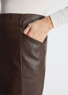 Bleistiftrock WYNORO aus Lederimitat - FOX'S-Fashion