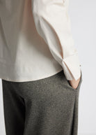 Gerade Bluse BLYNA aus leichtem Baumwoll-Mix mit Stretch - FOX'S-Fashion