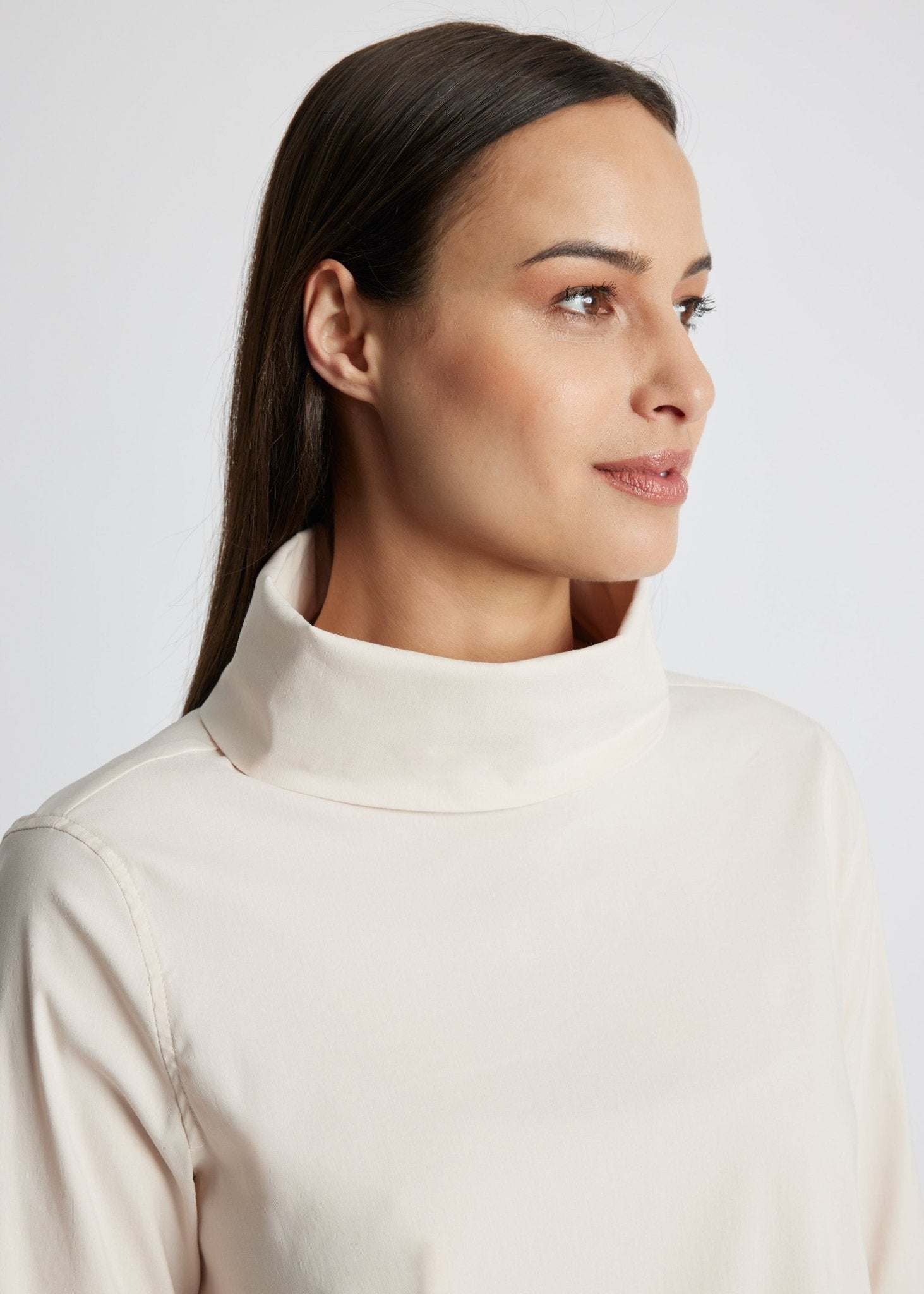 Gerade Bluse BRIZCO aus leichtem Baumwoll-Mix mit Stretch - FOX'S-Fashion