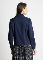 Gerade Bluse JIBRYX aus Viskose-Mix mit Stretch - FOX'S-Fashion