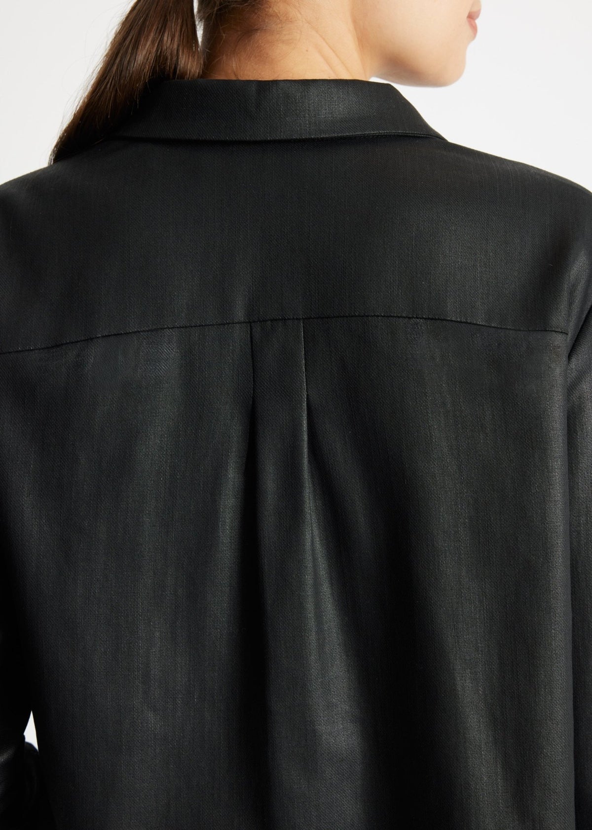 Gerade Hemdjacke ZANZIA aus 100 % Baumwolle - FOX'S-Fashion