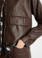 Gerade Jacke WIATA aus Lederimitat - FOX'S-Fashion