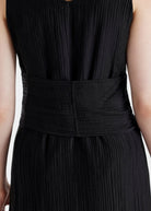 Gerades Midi - Kleid NATAVA aus Viskose - Lyocell - Mix - FOX'S - Fashion