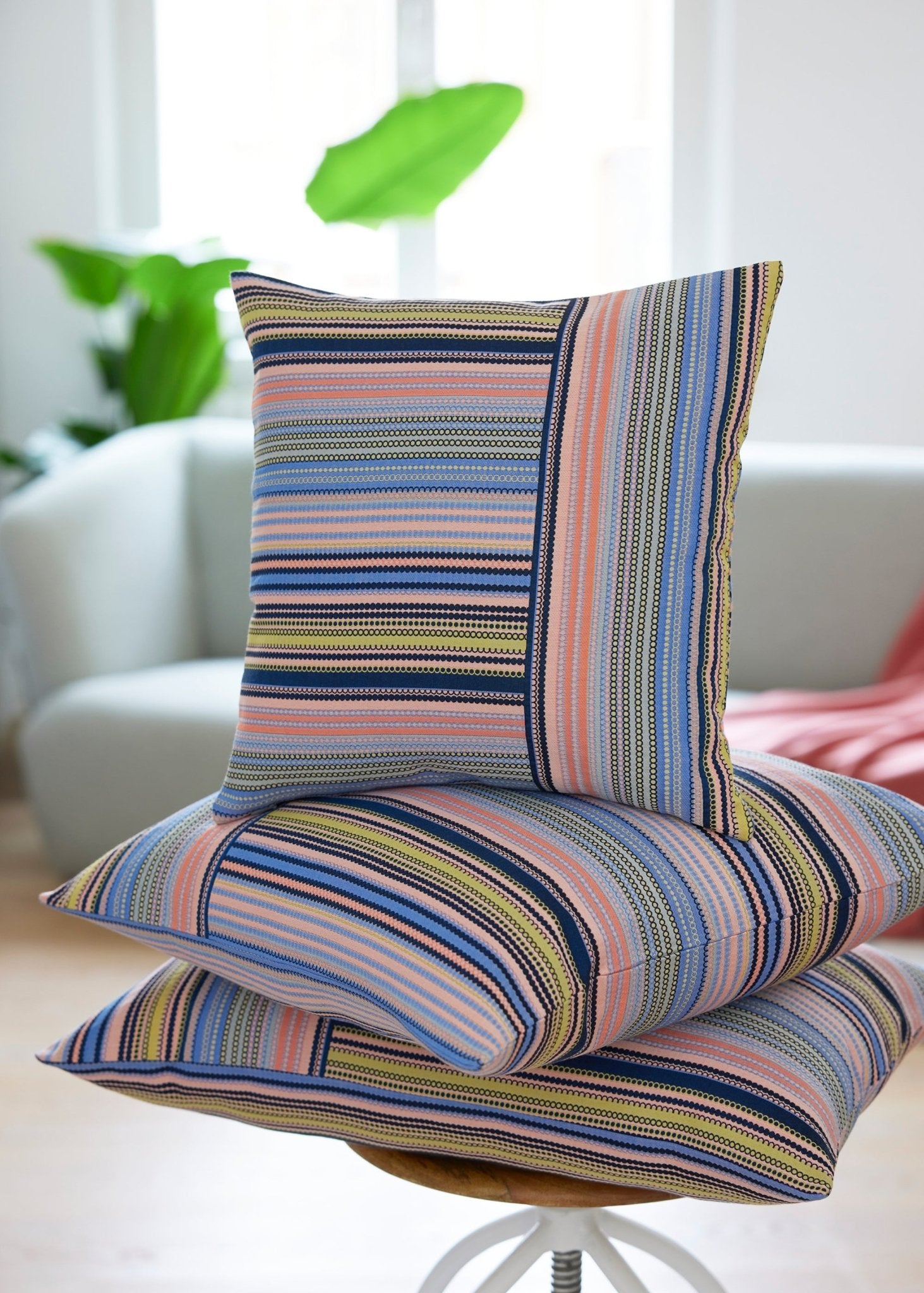 Gewebte Dekokissenhülle ELENA in edlem Jacquard aus Baumwoll - Mix - FOX'S - Fashion