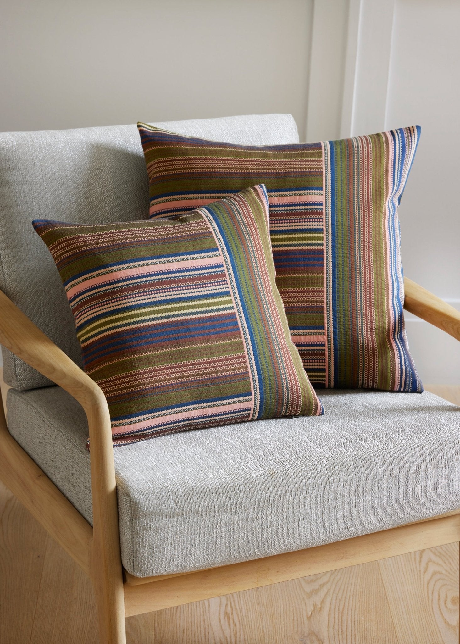 Gewebte Dekokissenhülle ELENA in edlem Jacquard aus Baumwoll - Mix - FOX'S - Fashion