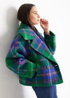 Kastige Jacke KARIDO aus Schurwolle - FOX'S-Fashion