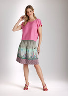 Kastiges Shirt NUTOPI aus Rayon mit Abnähern - FOX'S - Fashion