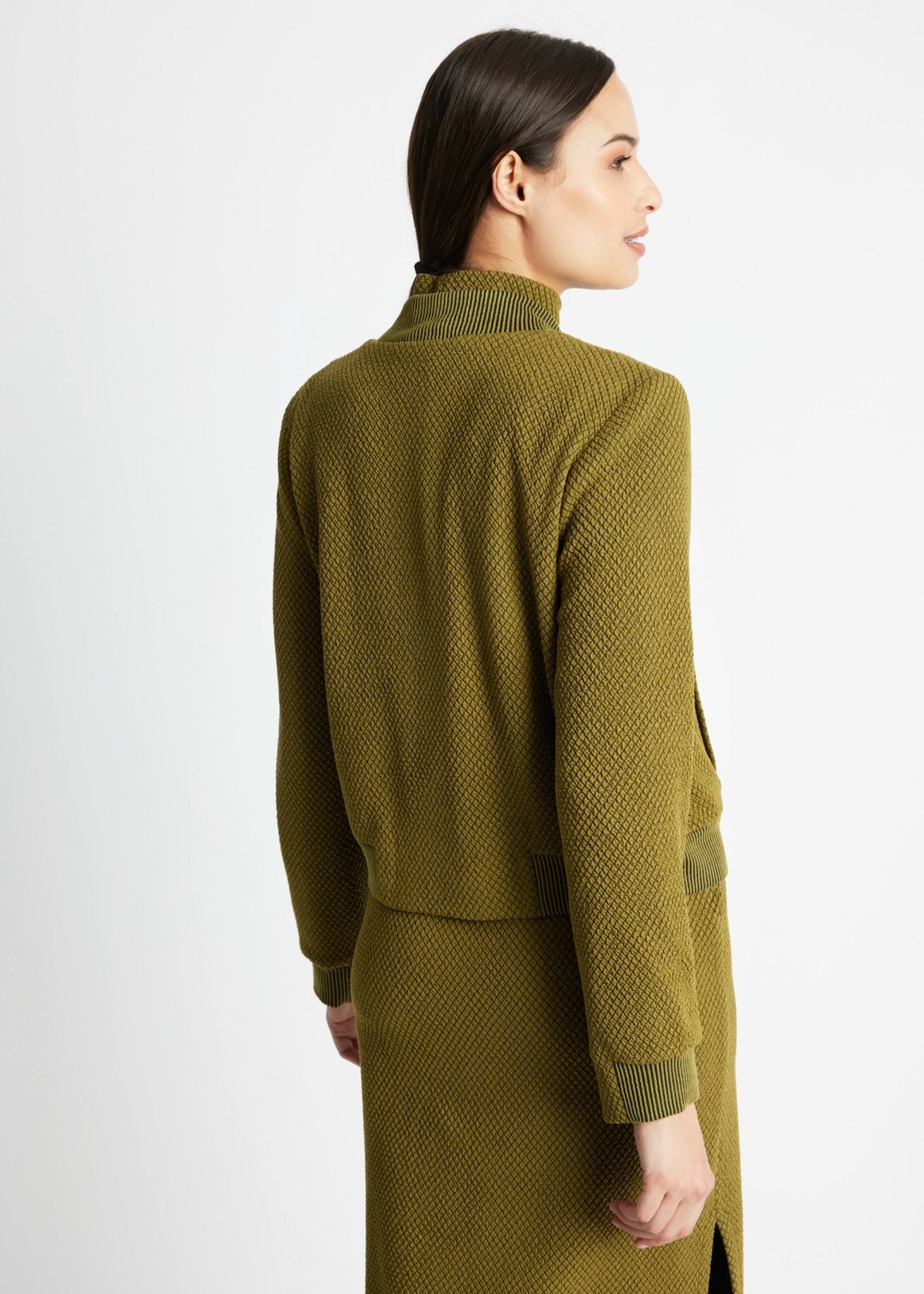 Kurze Blousonjacke PASJAKI aus Viskose-Mix - FOX'S-Fashion