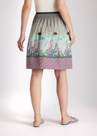 Kurzer One Size Rock LACROS-S mit Gummibund und Meeresmuster in Pink