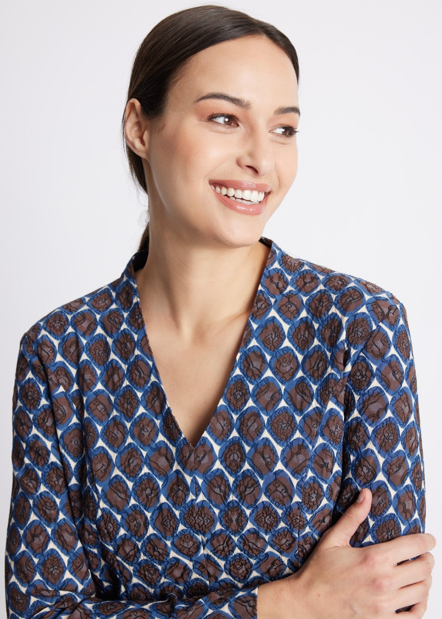 Kurzes Kleid ERAYSA aus Viskose-Mix - FOX'S-Fashion