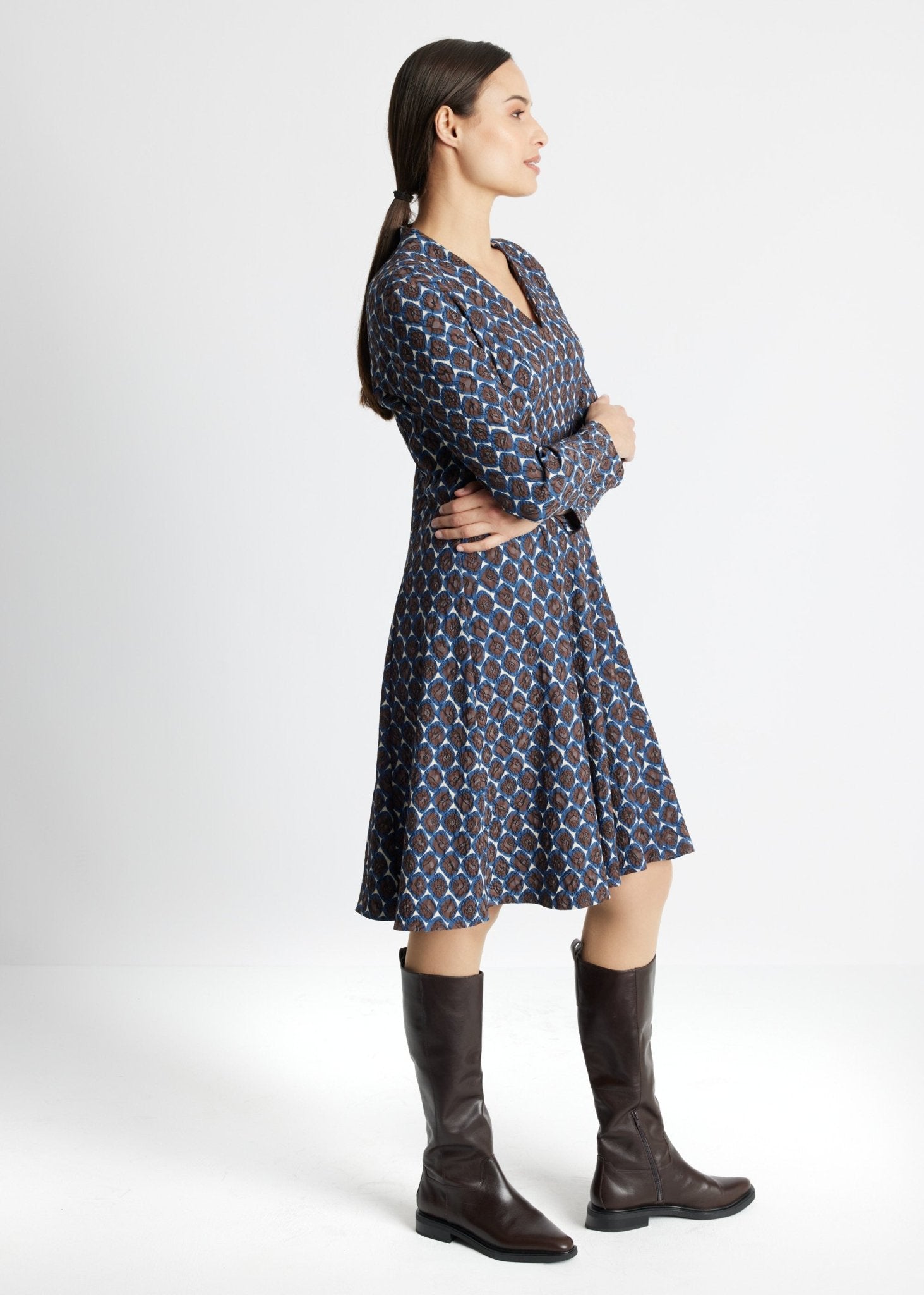 Kurzes Kleid ERAYSA aus Viskose-Mix - FOX'S-Fashion