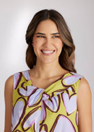 Kurzes Kleid QUIVI aus Viskose - Baumwoll - Mix in A - Linie - FOX'S - Fashion