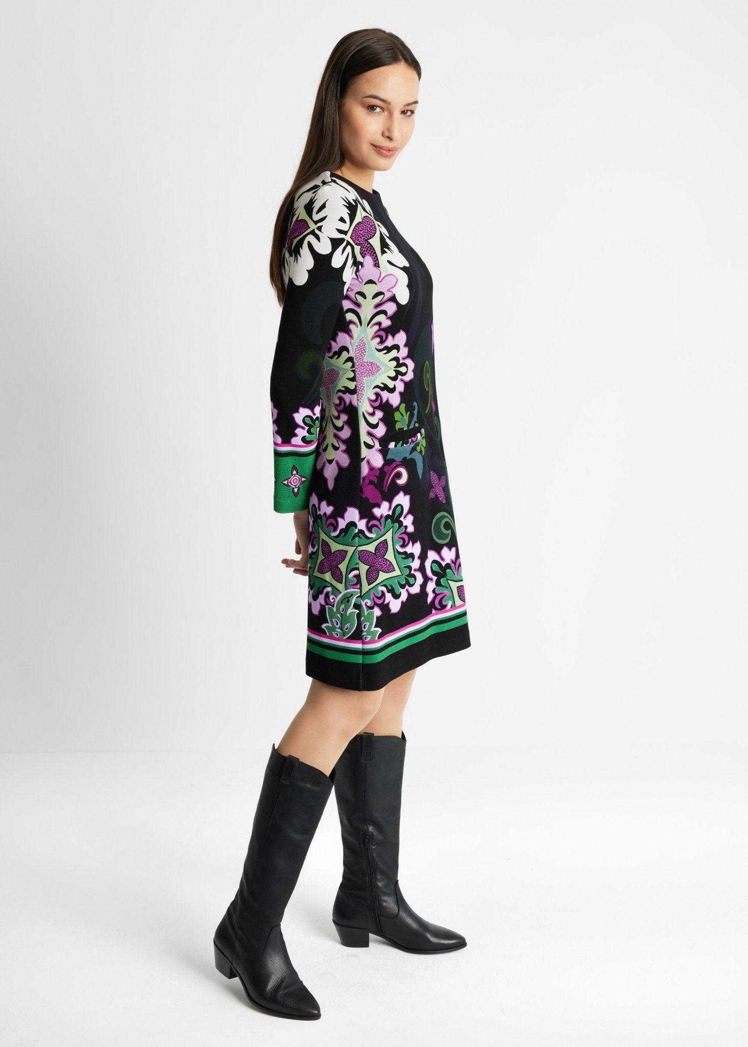 Kurzes Kleid REBICA aus Viskose-Mix in A-Linie - FOX'S-Fashion