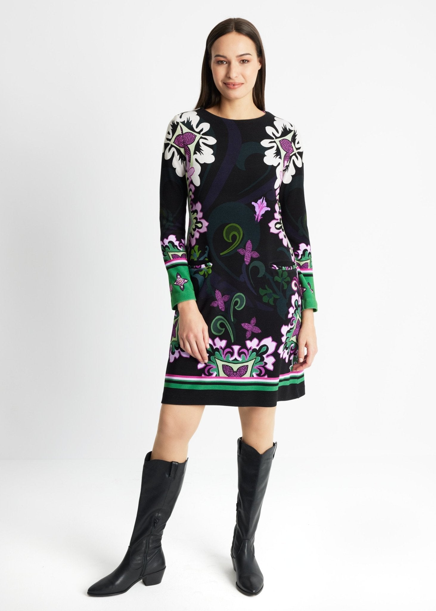 Kurzes Kleid REBICA aus Viskose-Mix in A-Linie - FOX'S-Fashion