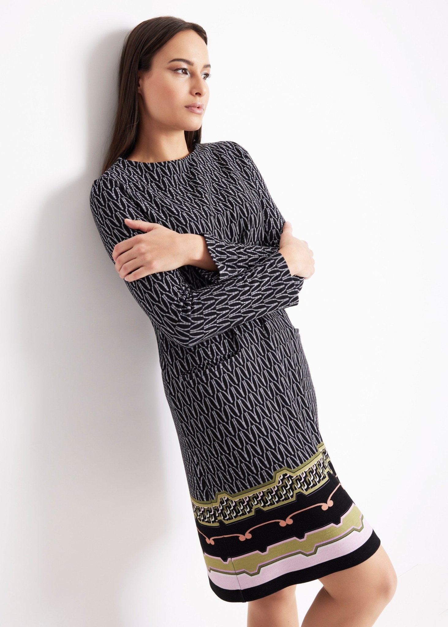 Kurzes Kleid REBICA aus Viskose-Mix in A-Linie - FOX'S-Fashion